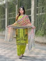 embroidered premium three piece set - Image 5
