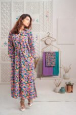long-sleeved floral - Image 3