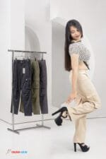 Women’s Baggy Fit Cargo Pants - Image 3