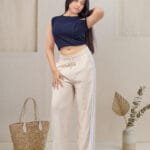 Women’s Track Pants with Side Stripes | High Waist Joggers | Casual Sportswear & Gym Wear Trousers