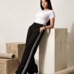 Women’s Track Pants with Side Stripes | High Waist Joggers | Casual Sportswear & Gym Wear Trousers