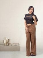 Women’s Track Pants with Side Stripes | High Waist Joggers | Casual Sportswear & Gym Wear Trousers - Image 7